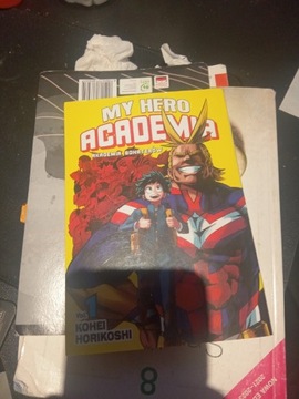 Manga książka My hero academia tom1 