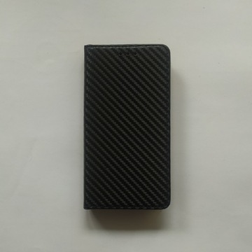 Etui pokrowiec czarny wzór carbon Xiaomi Redmi 4A