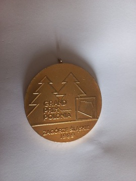 Medal "Grand Prix Polonia" Zagórze Śląskie 1989r.