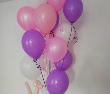 Napełnianie balonów helem, Balony z helem 