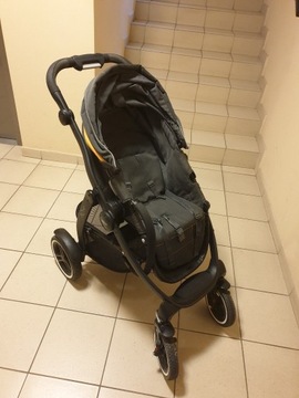 Graco Evo XT Wózek 4w1+Snugsafe+Baza Isofix+ORGANI