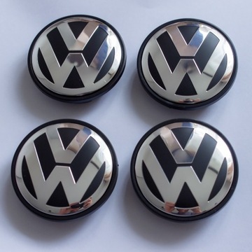 Kapsel znaczek dekielek na felge VW 65 MM komplet