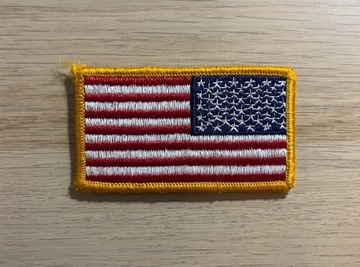Naszywka - US Army - Flag USA - (Hook & Loop)
