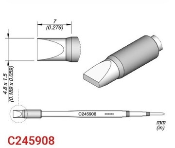 Grot lutowniczy JBC-C245908