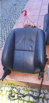 Stelaż skóra oparcie fotel Mercedes W221 lewy