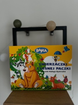 BAJKA puzzle małego bystrzaka zwierzaczki 3+