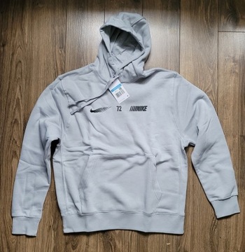 bluza z kapturem Nike T100 szara M hoodie dresowa