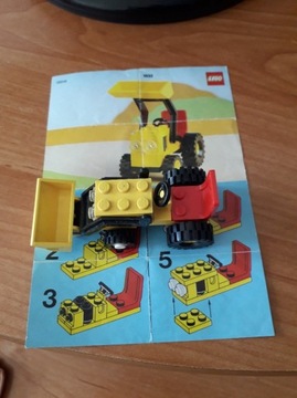 Lego 1633 ładowarka koparka spycharka instrukcja