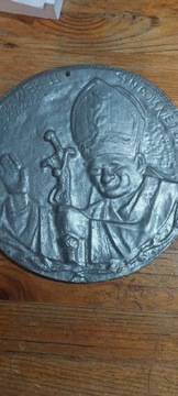 Duży medal pamiątkowy z wizyty Papieża z 1978 r