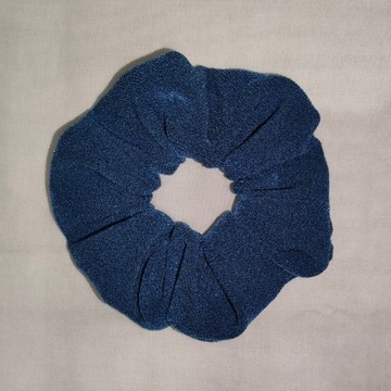 Gumka do włosów typu scrunchie frotka handmade