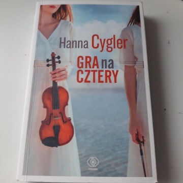 książka Gra na cztery ręce- Hanna Cygler