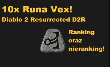D2R Diablo 2 Resurrected PS4 PS5 PC 10x Runa Vex