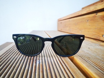 Okulary przeciwsłoneczne Ray-Ban czarne, uniseks