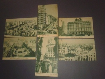 Buenos Aires Argentina 6 old postcards