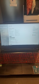 MSI GL65 15,6 i7-9750,16Ram,RTX 2060,2xSSD,win10