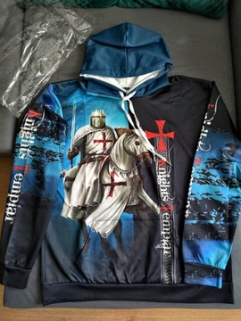 Bluza nadruk XL Templariusz 