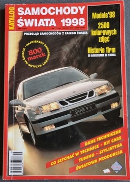 Samochody Świata 1998 - Katalog