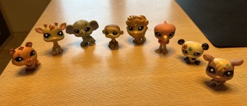 Littlest Petshop Unikalny zestaw Safari Ruchome