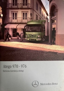 Skrócona instrukcja Mercedes-Benz Atego 970-976   