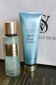 Zestaw Victoria Secret Aqua Kiss Shimmer VS