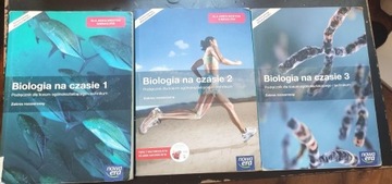 Zestaw 3 Podręczniki Biologia na czasie