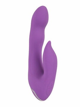 Wibrator silikonowy Purple Vibe 