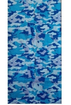 Chusta wielofunkcyjna  Camouflage blue