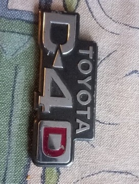 Toyota D4D logo emblemat znaczek