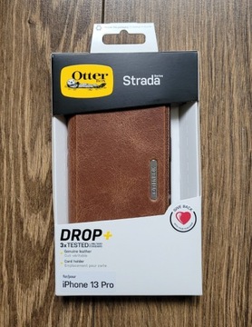 Etui OtterBox Strada iPhone 13 Pro skórzane skóra