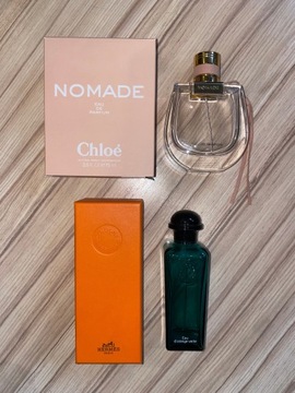 Flakony po perfumach / CHLOE & HERMES