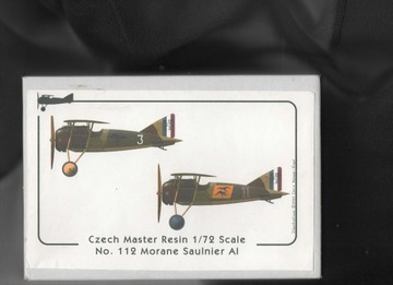 Morane-Saulnier A1! Czech Master Resin!