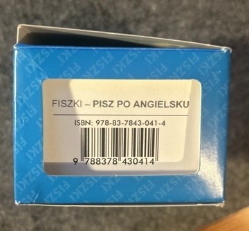 Fiszki Pisz po angielsku