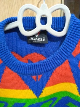 Dainese - unikatowy sweter XL wełna