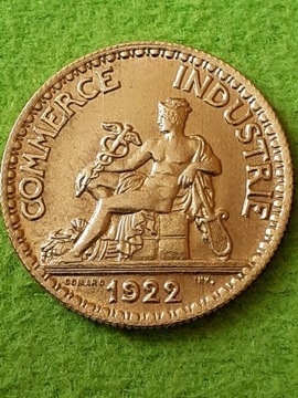 50 CENTIMES 1922 FRANCJA
