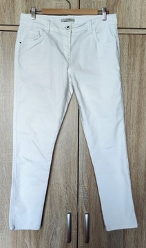 George białe jeansy proste XL/42