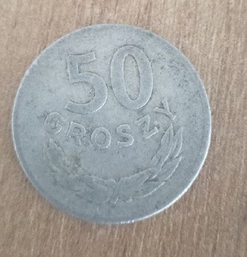 Moneta PRL 50 groszy 1973