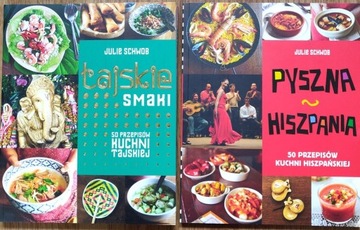 książki: Tajskie smaki, Pyszna Hiszpania