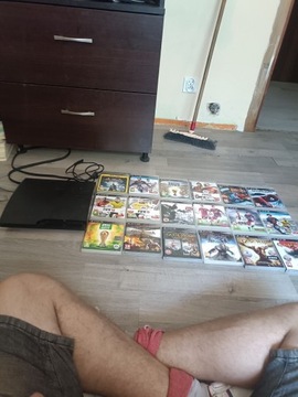 Konsola ps3 z grami zestaw 