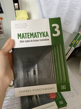 Zbiór zadań matematyka zakres podstawowy 3