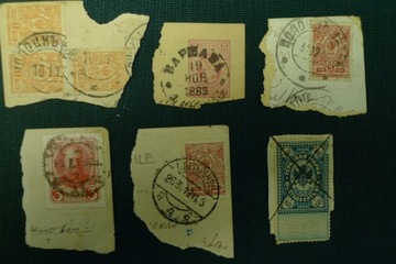 Rosja carska znaczki 