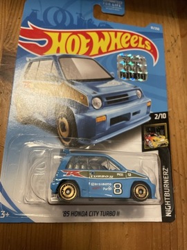 85 Honda City Turbo II Hot Wheels Factory Sealed