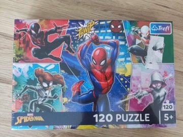 Puzzle Spider-Man 120 elementów (nowe)