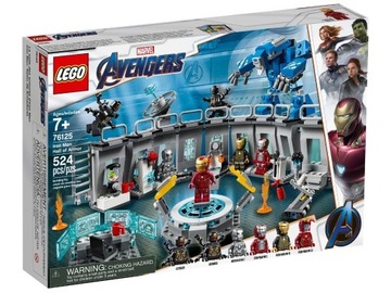 LEGO 76125 Marvel - Zbroje Iron Mana - Nowe