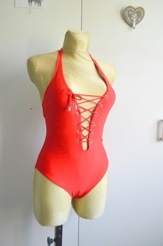 MissionSwim premium kostium kąpielowy M czerwony