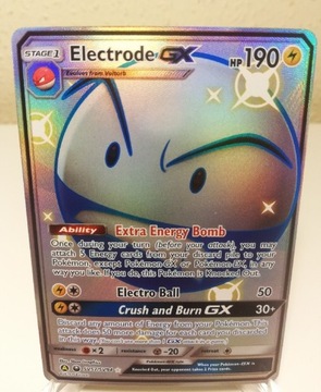 Karta Pokemon Electrode GX SV57/SV94(Hidden Fates)