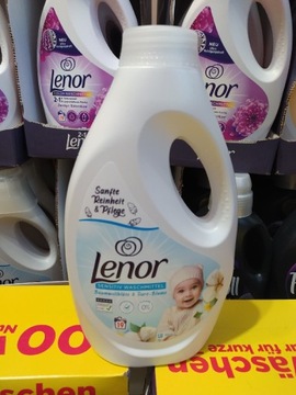 Niemiecki żel do prania Lenor sensitiv baby 19pran