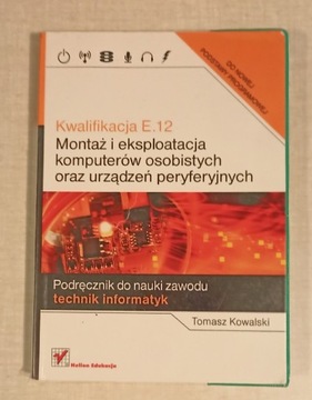 E.12. Montaż i eksploatacja urządzeń techniki UTK