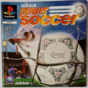 Książeczka gry Adidas Power Soccer  PSX  