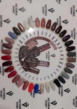 Wzornik Słoneczko Gel Polish 091-128 Victoria Vynn