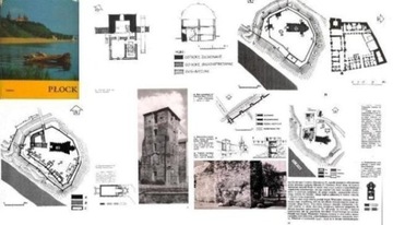 PŁOCK Urbanistyka architektura Mury miejskie zamki